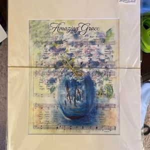 Watercolor Painting, “Amazing Grace” by local artist